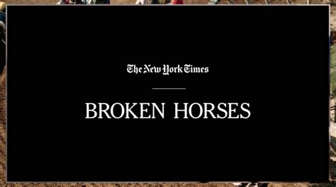 myflixer broken horses|The New York Times Presents: Broken Horses .